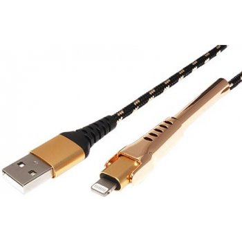 Roline 11.02.8923 USB 2.0, USB A(M) - Lightning (M), s opěrkou, 1m