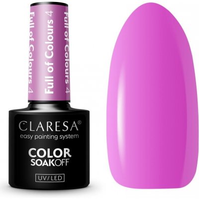 Claresa Gél lak Full of Colours 4 5 g – Zboží Dáma