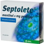 SEPTOLETE MENTHOL ORM 1MG PAS 30 II – Hledejceny.cz