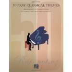 50 EASY CLASSICAL THEMES známé melodie klasické hudby ve snadné úpravě pro klavír – Zboží Dáma