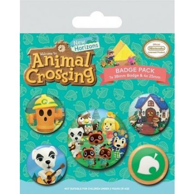 Sada odznaků - Animal Crossing – Zbozi.Blesk.cz