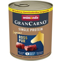 Animonda Gran Carno Single Protein Adult Supreme čisté koňské maso 6 x 800 g