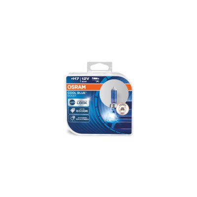 OSRAM žárovky H7 12V 80W (patice PX26d) OSRAM COOL BLUE BOOST (bez homologace) (2 ks v boxu) 62210CBB-HCB