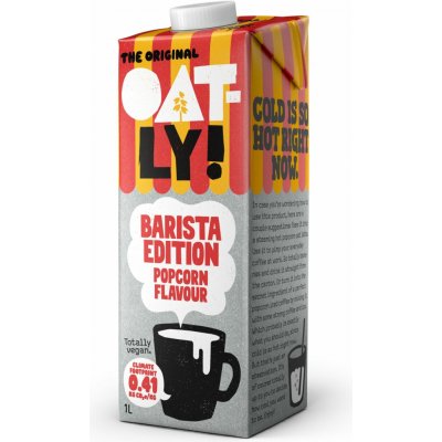 Oatly Ovesný nápoj barista popcorn 1 l – Zboží Dáma