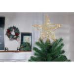 Hviezda MagicHome Vianoce plast 10xLED teplá biela 25 cm 2xAA – Hledejceny.cz