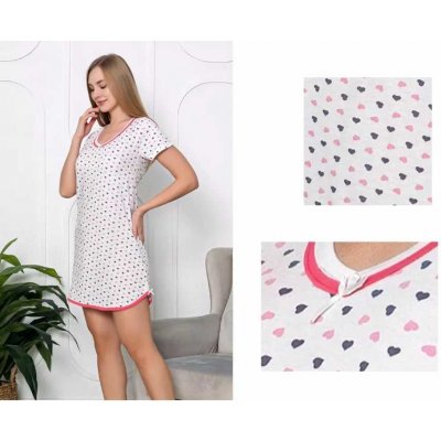 La Penna košilka Gold Line bílá se srdíčky – Sleviste.cz