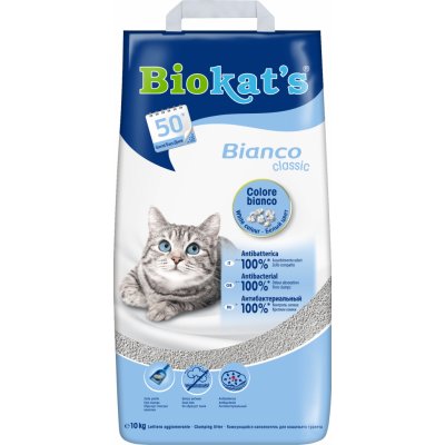 Biokat’s BIANCO Classic Podestýlka 10 kg – Zboží Mobilmania