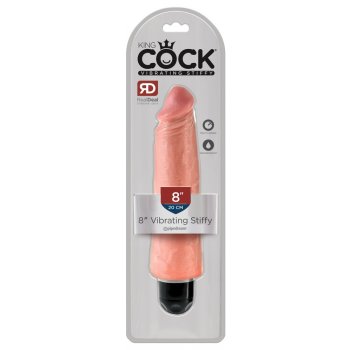 Pipedream King Cock 8" Vibrating Stiffy