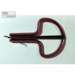 Brumle Orginal Schwarz č.12 75mm červeně pokovená – Zboží Dáma