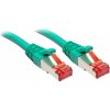 síťový kabel Lindy 47747 SFTP Cat.6 Copper 250 MHz, 1m, červený