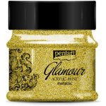 Akrylová barva Glamour metalická 50ml rich gold – Zboží Mobilmania