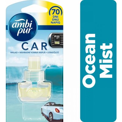 Ambi Pur Car Ocean Mist náhradní náplň 7 ml – Zbozi.Blesk.cz