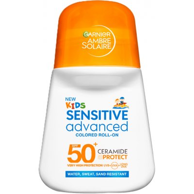 GARNIER Ambre Solaire Kids Sensitive Advanced Roll On SPF 50+, 50 ml – Hledejceny.cz