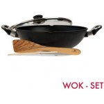 BAF Gigant Titanový wok s poklicí 4 l 32 cm – Zboží Mobilmania