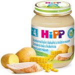 HiPP Bio Bramborová pyré s kukuřicí a krůtím masem 6 x 125 g – Zboží Dáma