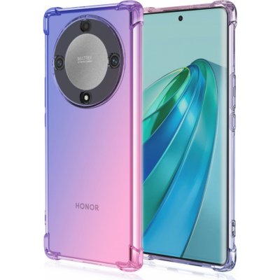 Pouzdro TopQ Honor Magic5 Lite 5G Shock duhový modro-růžový – Zboží Mobilmania