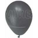 Balónek černý pastelový 27 cm