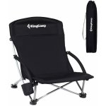 KING CAMP Deluxe s opěrkami ocel černá – Zboží Dáma