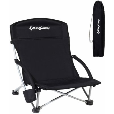 KING CAMP Deluxe s opěrkami ocel černá – Zboží Dáma