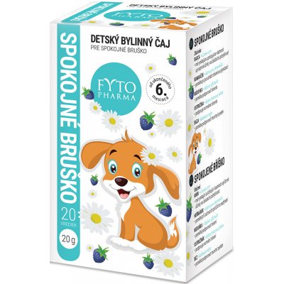 Fytopharma Dětský bylinný čaj pro spokojené bříško 6m+ 20x1 g – Zboží Mobilmania