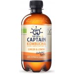 Captain Kombucha Bio Kombucha Zázvor & Citron 400 ml – Sleviste.cz
