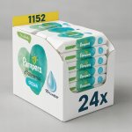 Pampers Vlhčené ubrousky Harmonie Aqua 24 x 48 ks – Sleviste.cz