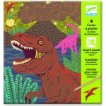 Djeco Vyškrabávací obrázky dinosauři – Zbozi.Blesk.cz