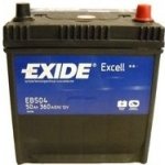 Exide Excell 12V 50Ah 360A EB505 – Sleviste.cz