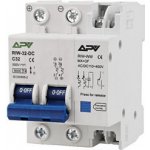 FVE odpínač integrovaný s vypínací spouští Adelid APV 2P 32A 500V DC – Sleviste.cz