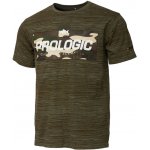 Prologic tričko Bark Print T-Shirt Burnt olive green – Zboží Mobilmania