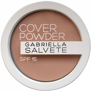 Gabriella Salvete Cover Powder kompaktní pudr s vysoce krycím efektem SPF15 02 Beige 9 g