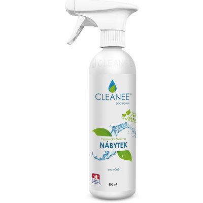 CLEANEE ECO hygienický čistič na NÁBYTEK bez vůně 500 ml