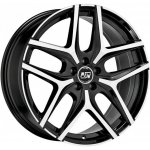 MSW 40 8x19 5x120 ET48 gloss black polished – Sleviste.cz