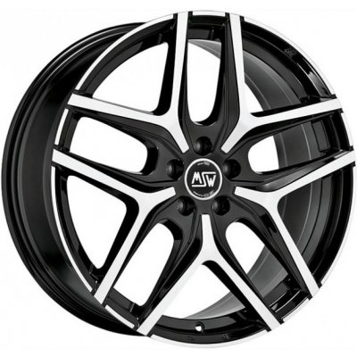 MSW 40 8x19 5x120 ET48 gloss black polished – Sleviste.cz