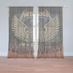 Sablio Záclony METALLICA Padlý anděl: 2ks 150x250cm – Hledejceny.cz