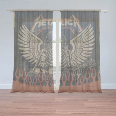 Sablio Záclony METALLICA Padlý anděl: 2ks 150x250cm – Hledejceny.cz