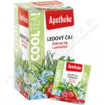 Apotheke COOLTEA Zelený čaj s jahodou 20 x 2 g – Hledejceny.cz