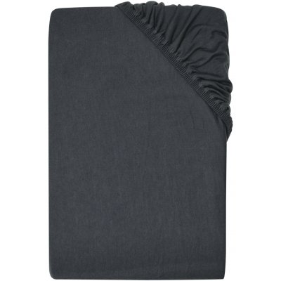 LIVARNO Žerzejové napínací prostěradlo šedé 180-200x200 – Zboží Dáma