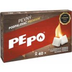 PE-PO Premium pevný podpalovač 40 ks – Zbozi.Blesk.cz