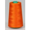 Niť Nit KORALLI polyesterová 120, 5000Y, odstín 2230, oranžová