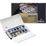 Rembrandt profesionální akvarelové barvy 12 pánviček – Hledejceny.cz