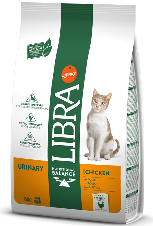 Libra Cat Adult Urinary s kuřecím 8 kg