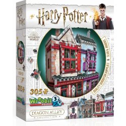 Wrebbit 3D puzzle Harry Potter Prvotřídní potřeby pro famfrpál a Slug & Jiggers Apothecary 305 ks