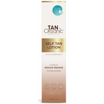 Tan Organic The Skincare Tan samoopalovací tělová emulze odstín Medium Bronze 100 ml