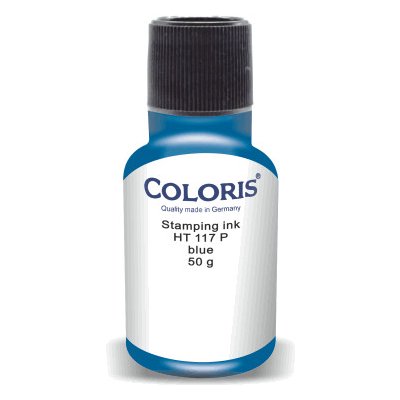 Coloris Razítková barva HT 117 P modrá 50 ml – Hledejceny.cz