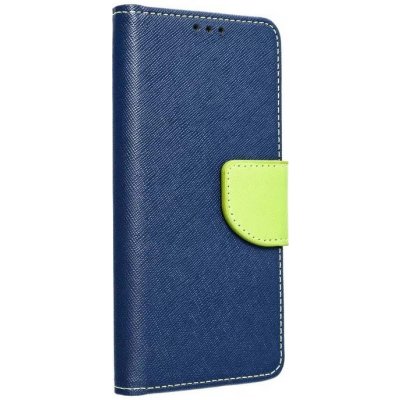 Pouzdro Fancy Book Samsung Galaxy A13 modro-limetkové