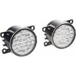 LED světla pro denní svícení, kulatá 90mm, ECE – Hledejceny.cz