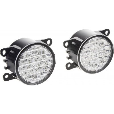 LED světla pro denní svícení, kulatá 90mm, ECE – Hledejceny.cz
