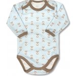 Dětské body Lišáček modrá – Zboží Dáma