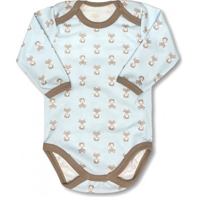 Dětské body Lišáček modrá – Zboží Dáma